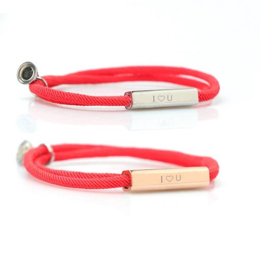 Personalized couples bracelets